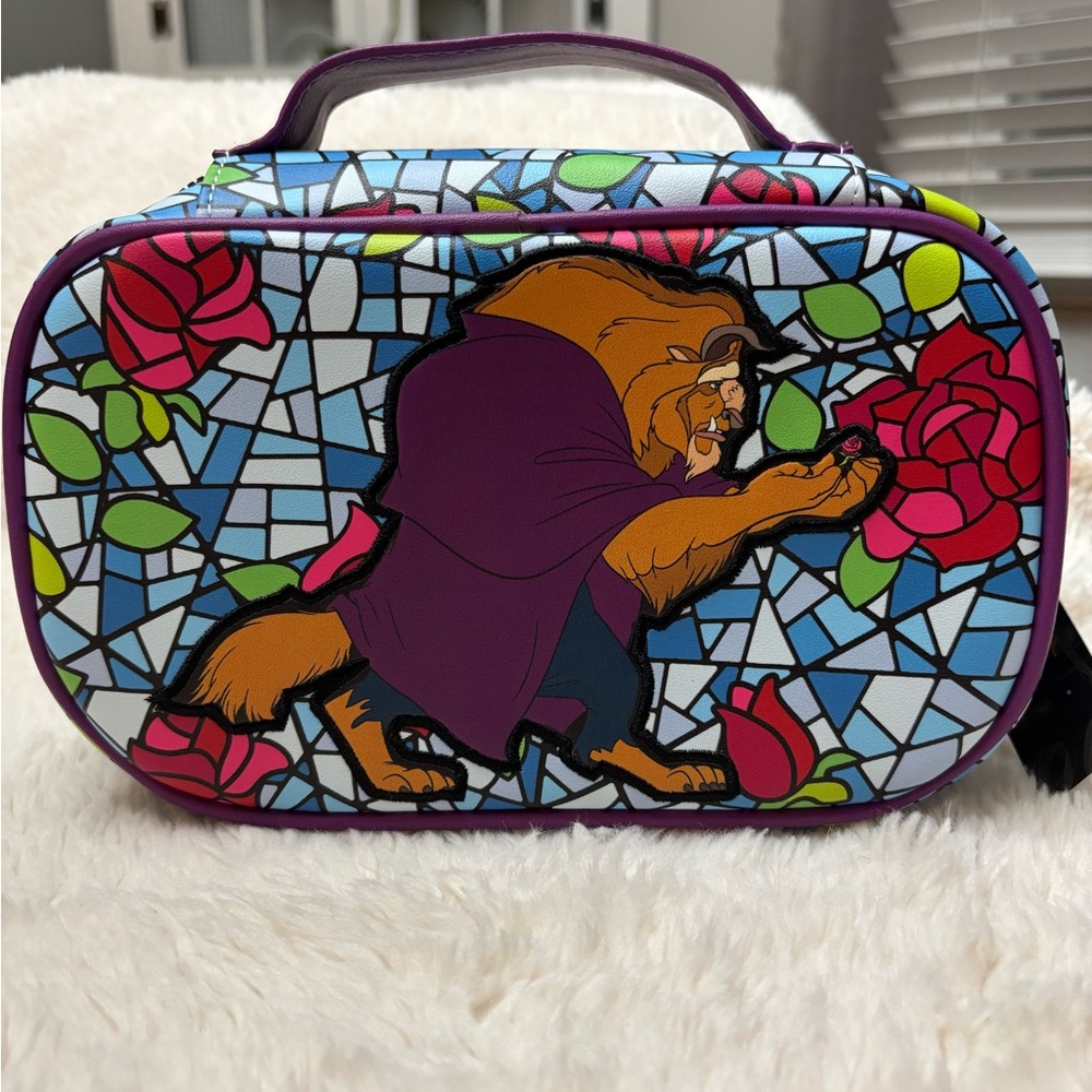 Buckle Down Disney Beauty and the Beast Makeup Bag. NWT